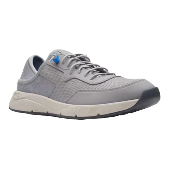 Clarks Men’s Davis Grey Combi Low Sneaker Size 9 - Picture 1 of 9